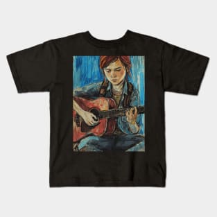 Ellie The Last of Us 2 Remastered TLOU2 Kids T-Shirt